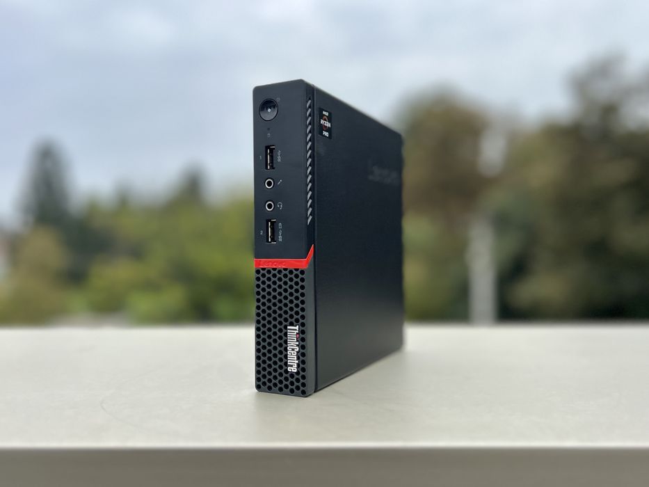 Міні-ПК Lenovo M715q-Type 10VG/Ryzen 5 Pro 2400GE/8GB+256GB/Гарантія