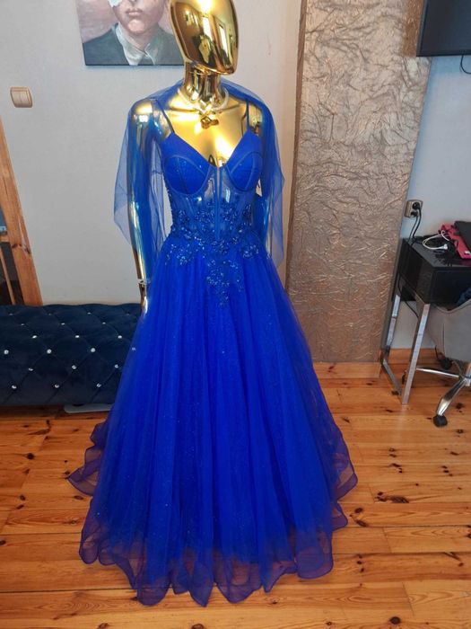 Suknia na studniówkę Paradise Glam Lapis Lazuli edt R36 Polski produce