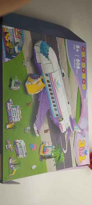 Avião LEGOFRIENDS 3 em 1 – 808 peças – Completo – Como Novo