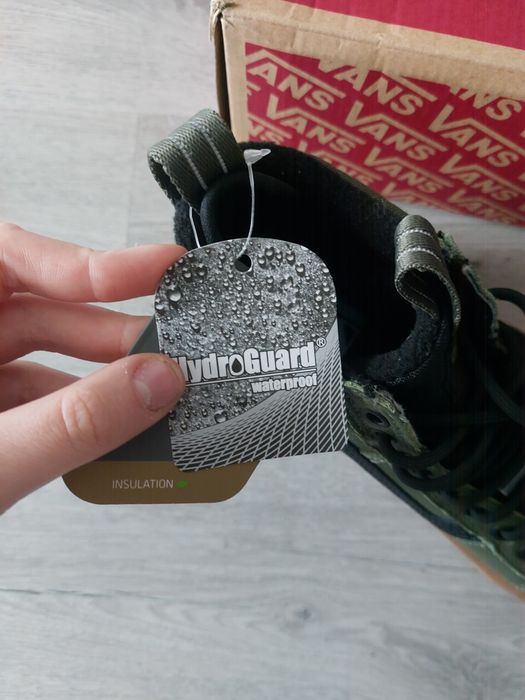 Nowe buty trampki skórzane wodoodporne r.40,5 Vans wysokie sk8