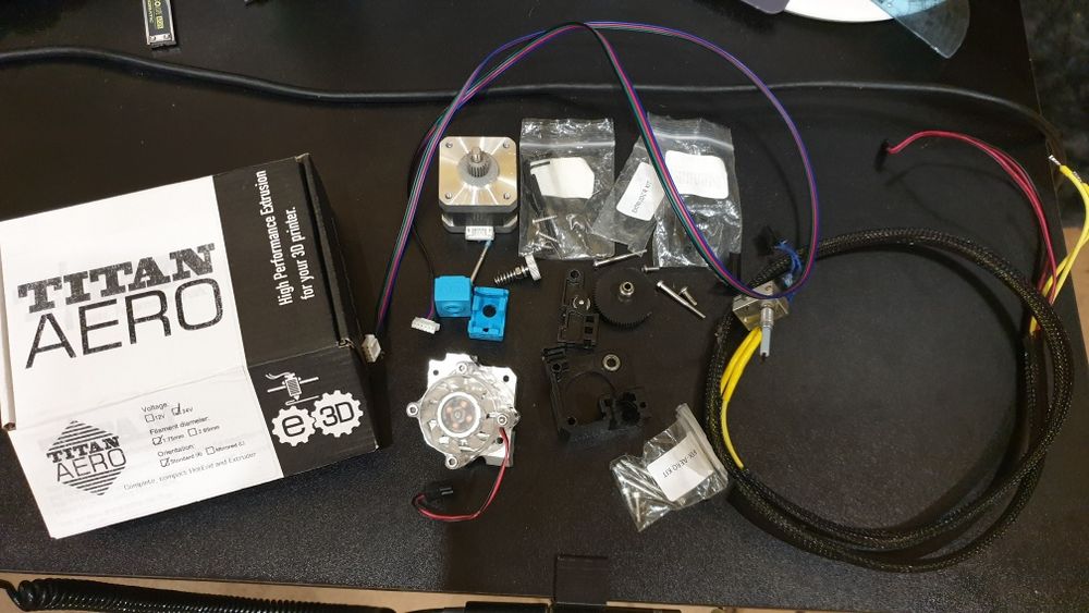 Titan aero extruder (екструдер)