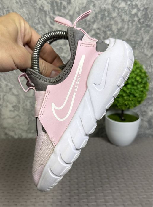 Nike Flex Runner кроссовки 33 размер детские беговые розовые