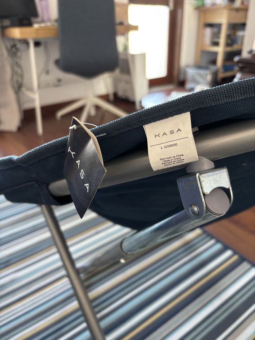 Cadeira de jardim acolchoado dobrável