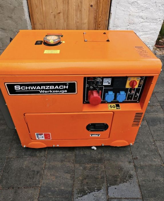 Генератор дизельный 5,5 кВт Schwarzbach SDG 5500S. Производитель:Германия!