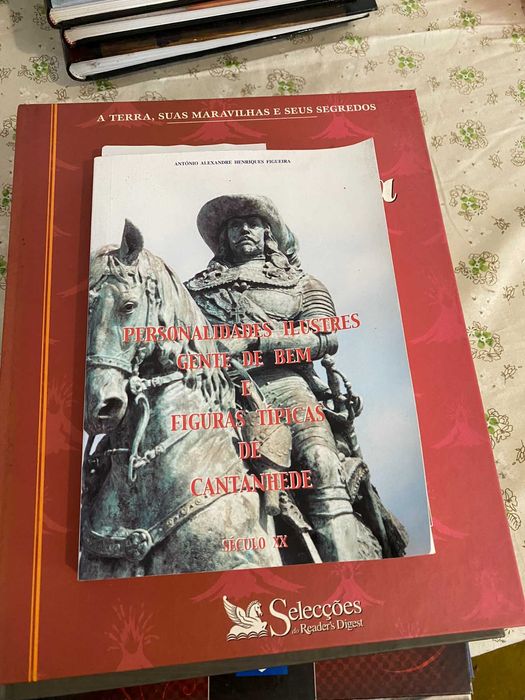 livro personalidades ilutres gente de bem e figuras tipicas de cantanhede