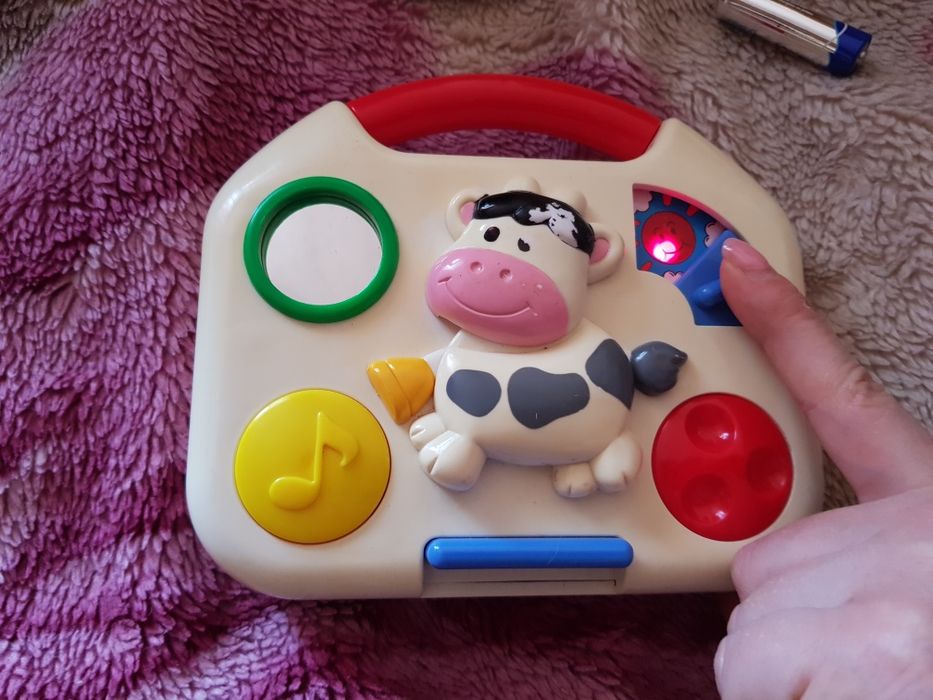 Музыкальная игрушка "коровка "