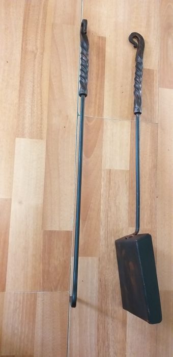 Камінний набір для виг-ння попілу(золи) (прилади для каміна)на стій