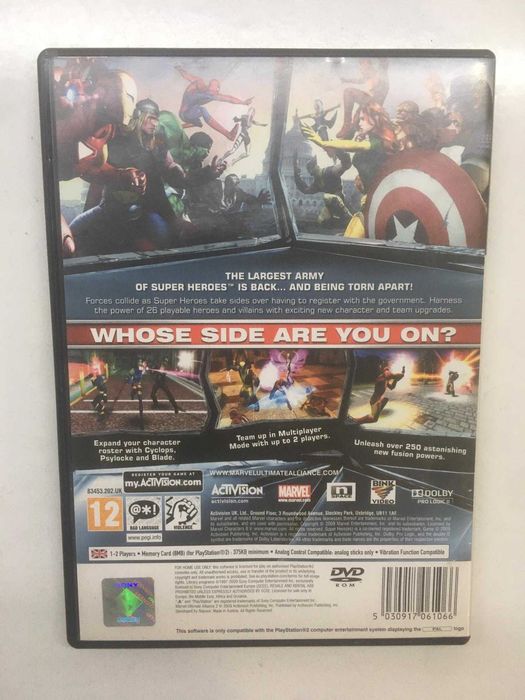 PS2 - Marvel Ultimate Alliance 2