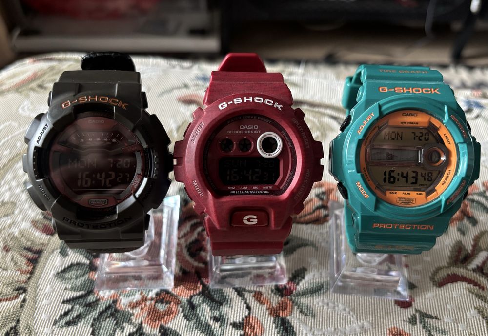 Casio G-shock GD-X6900HT + GLS-100 + GLX-150 3:1