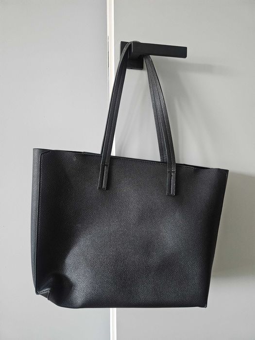 Czarna torebka Ochnik shopper A4