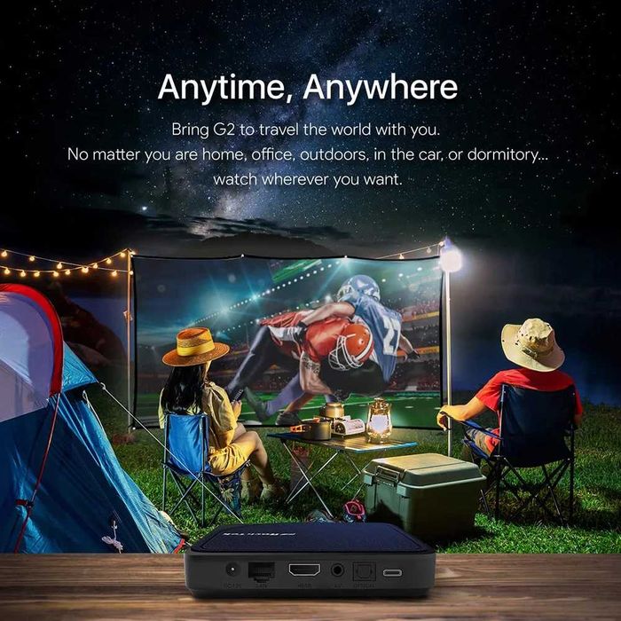 TV Box RockTek G2 4/32Gb, 4/64Gb Amlogic S905X4-K AndroidTV NETFLIX приставка