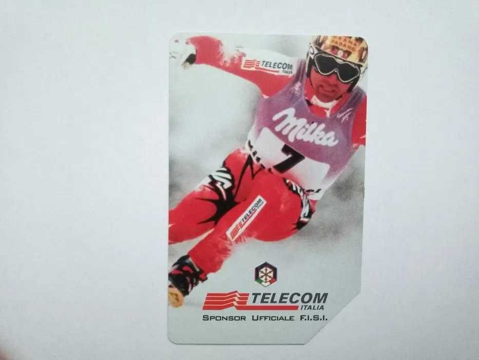 Kristian Ghedina [włoska karta telefoniczna]