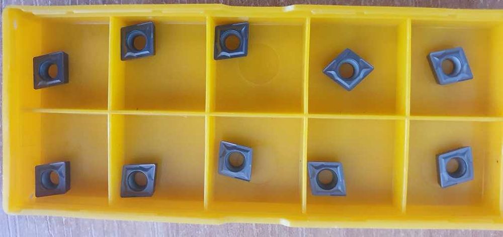 Токарные пластины Mitsubishi CCMT060204 V15TF, 10 шт, 6.35x6.35 мм