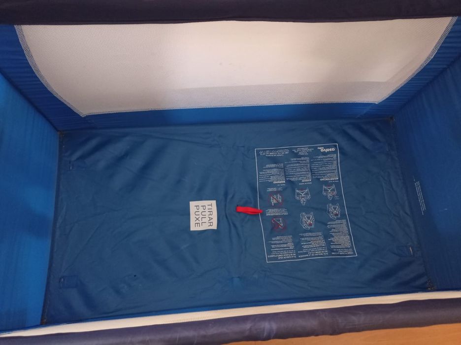 Cama de viagem para crianças