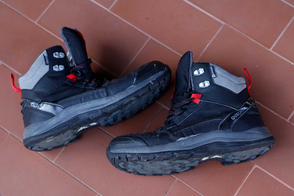 Botas quentes e impermeáveis quechua tam. 41