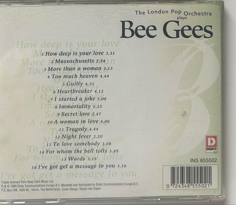 Bee Gees  plyta CD