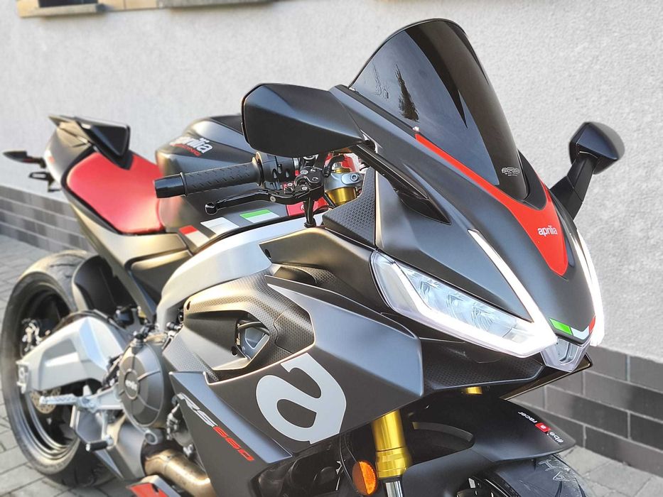 Aprilia RS 660 Nowe Opony Quickshifter ABS Mapy Transport RATY