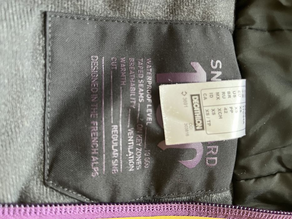 Kurtka snowbordowa młodzieżowa roz xs