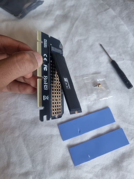 Adapter M.2 Nvme to Pcie x16