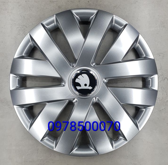 Ковпаки Шкода R15 Octavia Karoq Rapid Superb Fabia Yeti Колпаки Skoda