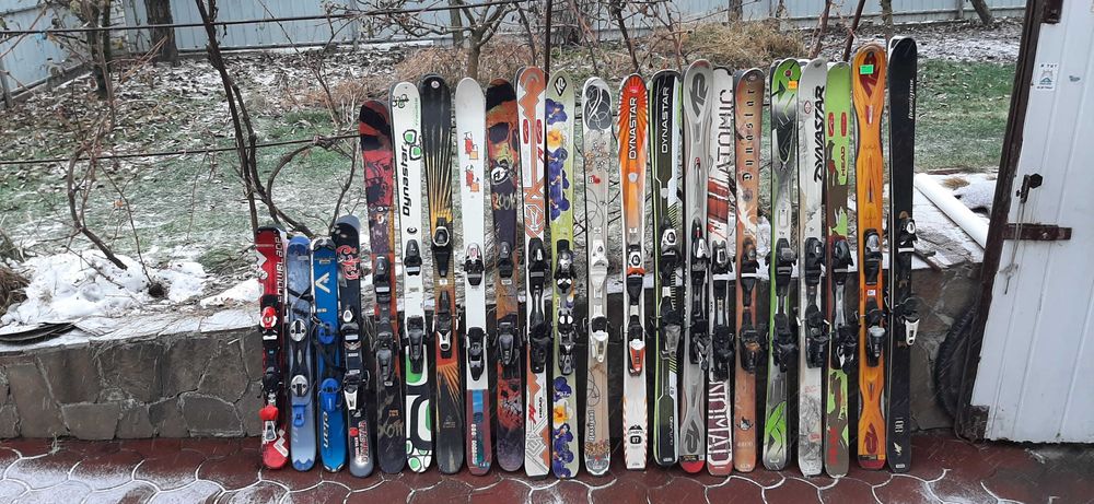 Гірські лижі, бігові, не дорого.