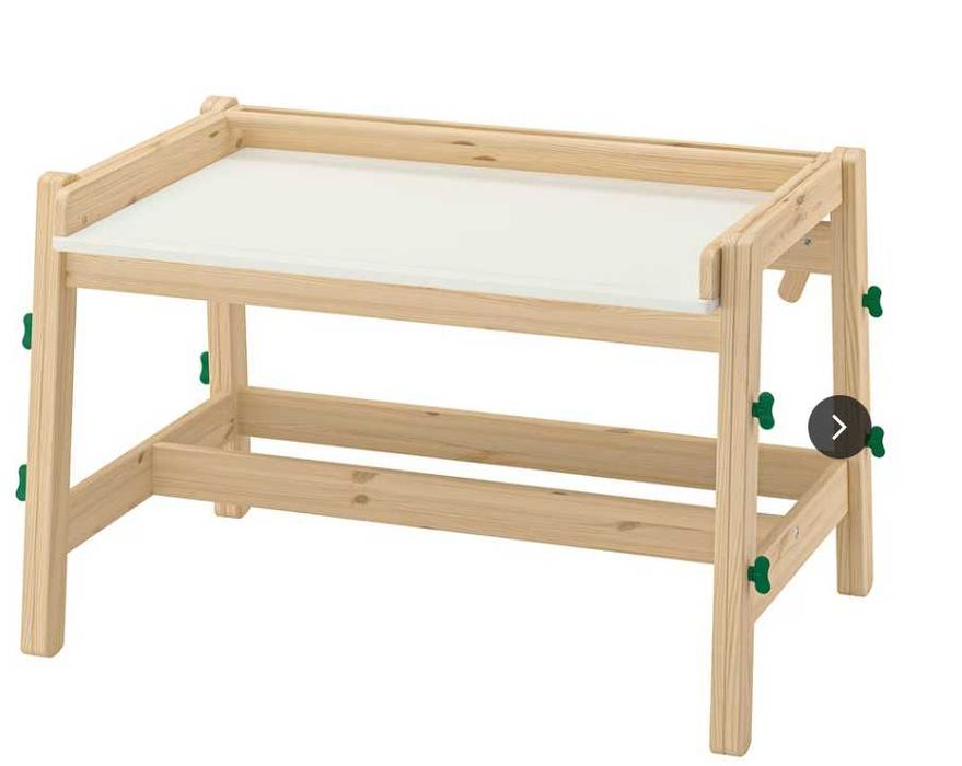 Secretária p/criança, altura regulável (modelo FLISAT - IKEA