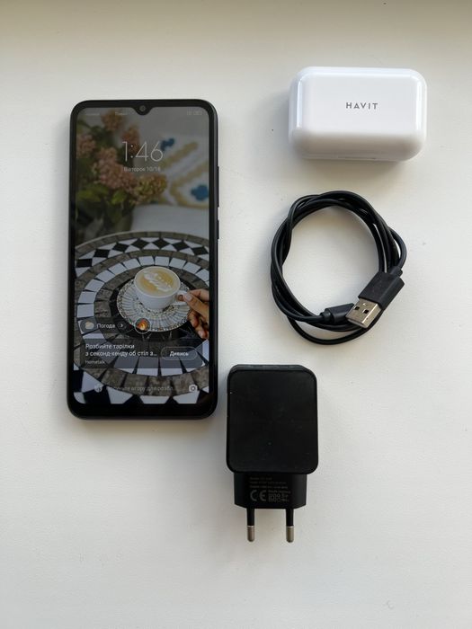 Смартфон Redmi 9C NFC 2/32GB | + Bluetooth навушники HAVIT у подарунок! | Торг
