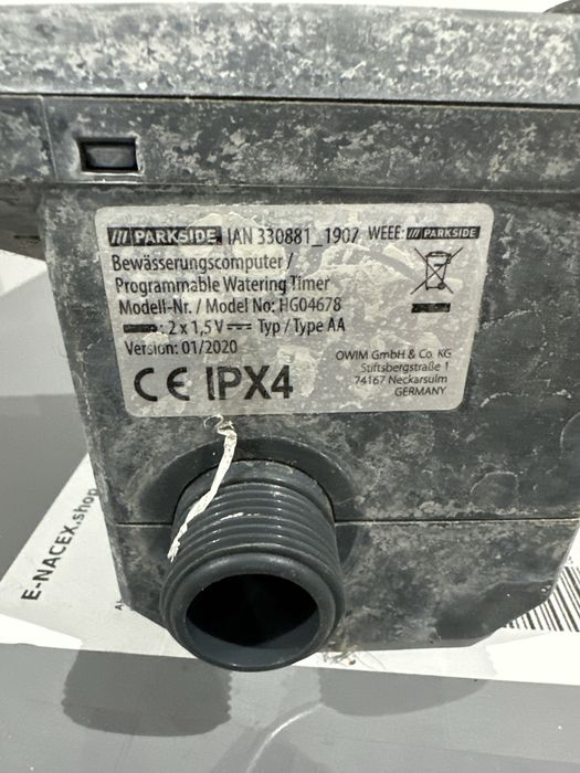 Controlador de rega automática