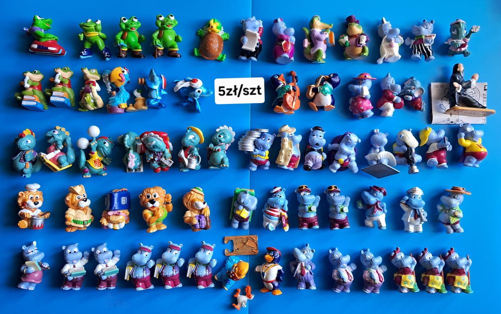 Figurki z kinder niespodzianek