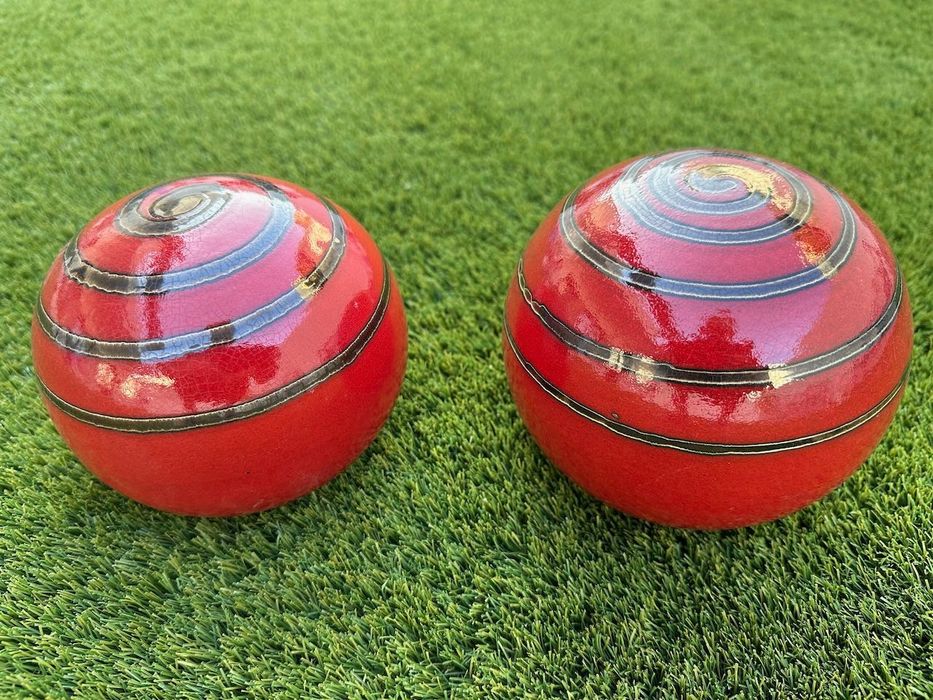 2 peças decoração redondas