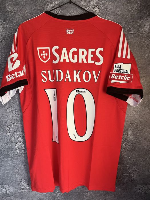 Футболка Бенфіка Судаков сезон 25/26 Benfica Sudakov 10