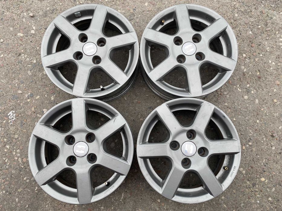 ALUFELGI Szare Seat Opel Suzuki Renault Toyota 5,5jx14 ca ET38 4x100 !