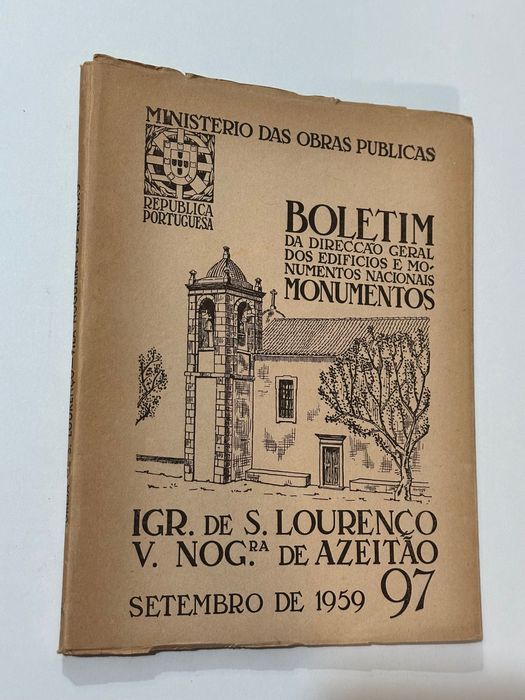 Boletim da DGEMN - Igreja de S. Lourenço Vila Nogueira de Azeitão (97)