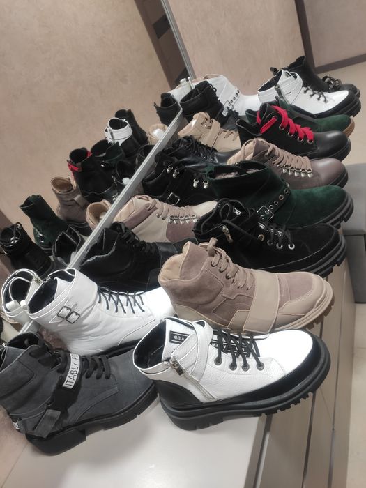 Распродажа 37 размеры, зима, кожа