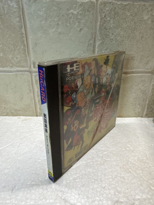 Sengoku Mahjong - gra na PC Engine / CoreGraFX / Turbografx - HuCard Hudson Soft vol. 10