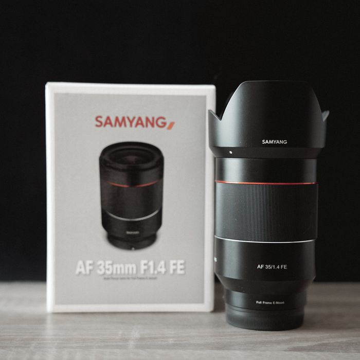 Obiektyw Samyang 35mm f1.4 dla sony