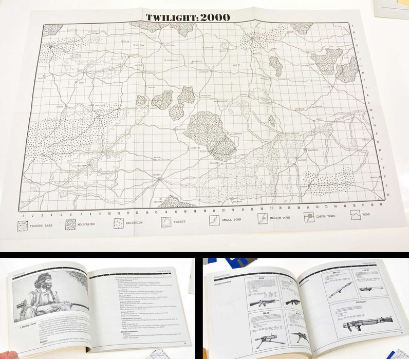 TWILIGHT: 2000 -  duży big box, USA 1991, Fallout w zgliszczach PRL!!!