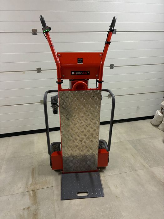 Wózek transportowy dwukołowy z napędem elektrycznym, udźwig 250kg