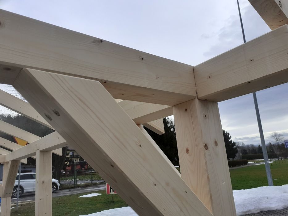 Promocja Konstrukcja altana wiata 300x400