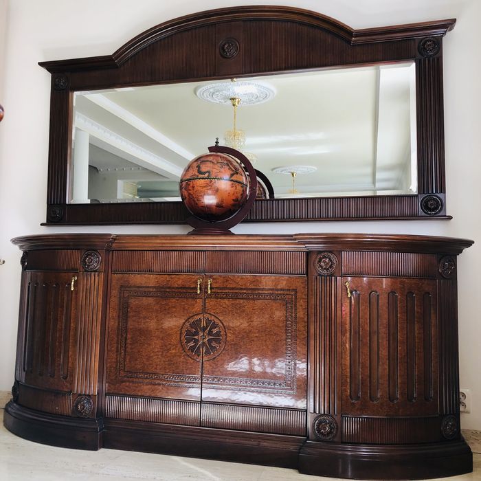 Jadalnia Włoska 10 krzeseł stół komoda witryna