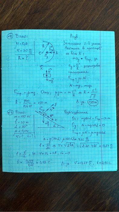 Послуги з фізики і математики