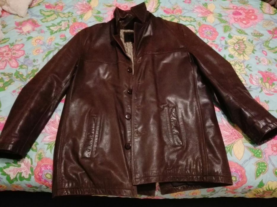 casaco couro\pele