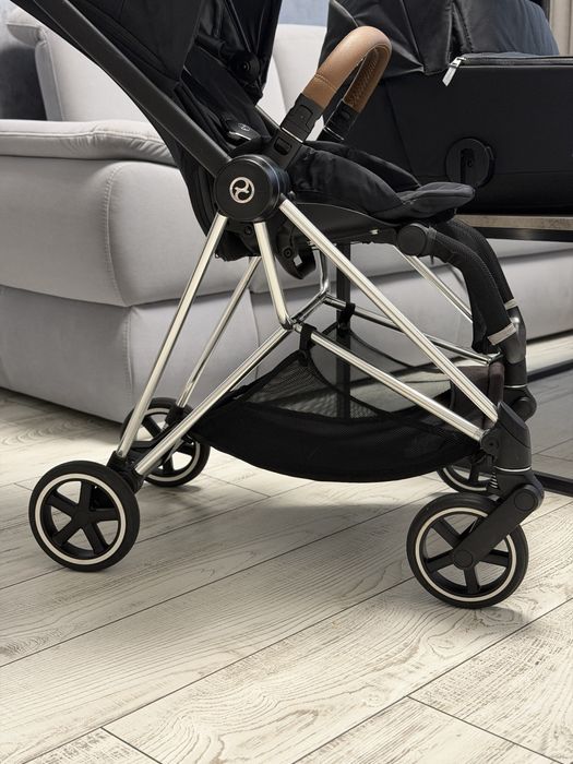 Коляска Cybex Mios 4.0  2 в 1 Sepia Black шассі Chrome Brown