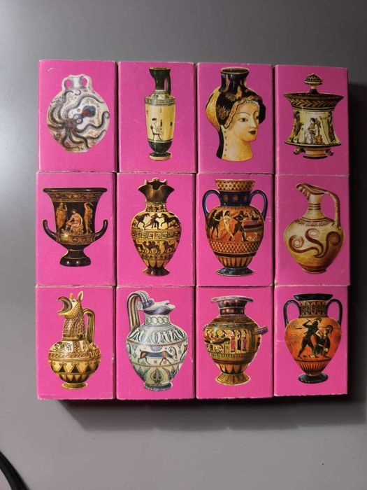 Coleção Completa Argos – “Cerâmica Grega” – Estado Impecável