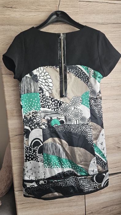 Sukienka trapezowa Zara Basic M/L