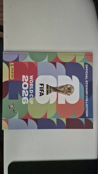 Caderneta/álbum mundial 2026 capa dura COMPLETO