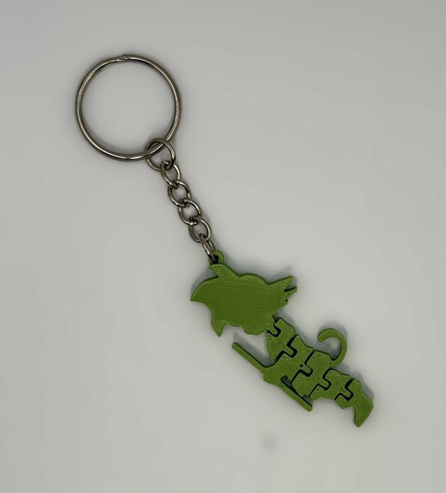 Brelok do kluczy przegubowy