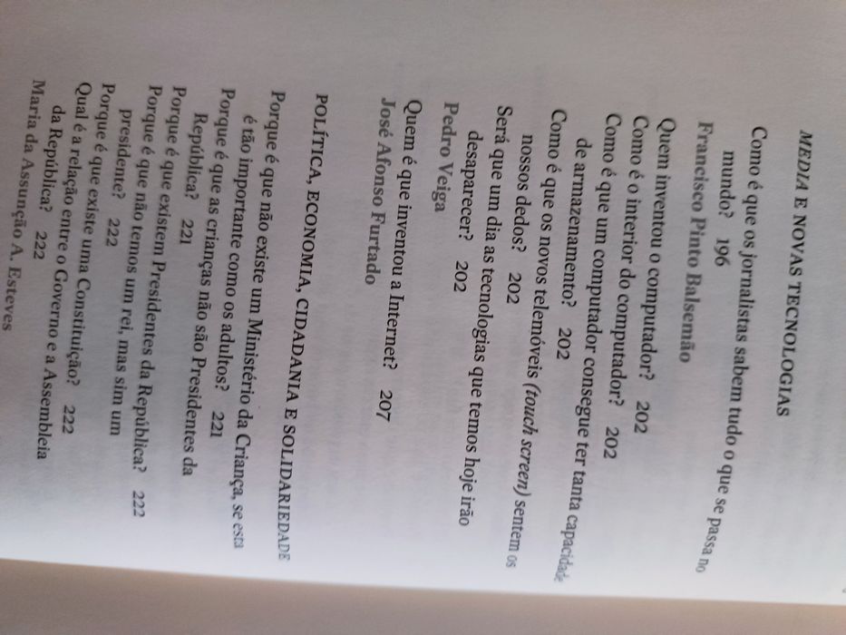 Livro trocado por miúdos