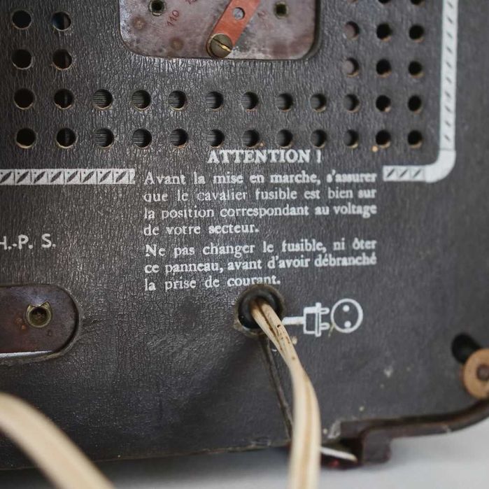 Rádio a válvulas Altesse Sonneclair