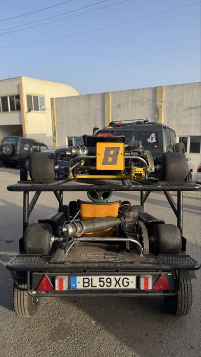 2 karts + reboque